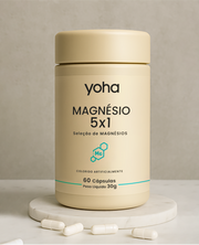 Magnésio 5x1 60 cápsulas