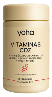 Vitaminas CDZ 60 cápsulas