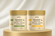 Kit Duplo Magnésio Inositol Maracujá e Limão