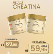 Kit Dupla Creatina Energético e Limão