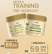 Kit Duplo Pré Treino Maça Verde e Limão