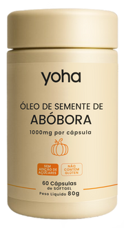 Óleo de Ábobora 60 cápsulas